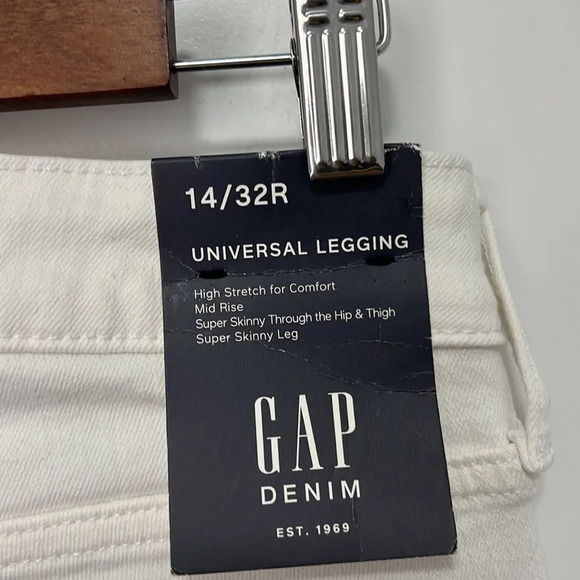 NWT Gap Universal Leggings High Stretch Super Skinny hip and Thigh size 14/32R - Picture 5 of 7